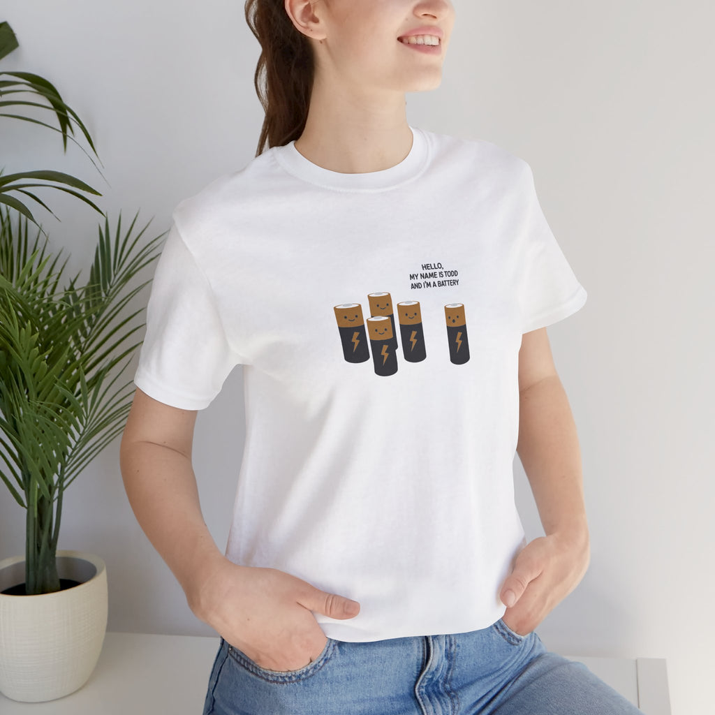 AA Battery Meeting Tee