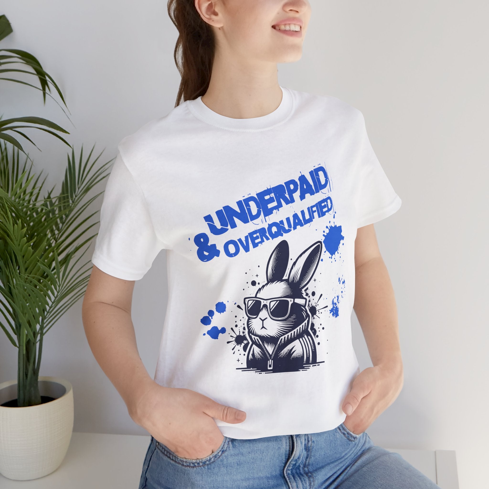 Underpaid Bunny Tee